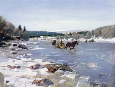 Odvoz dřeva od Nils Hansteen