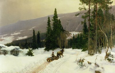 Zima od Nils Hansteen