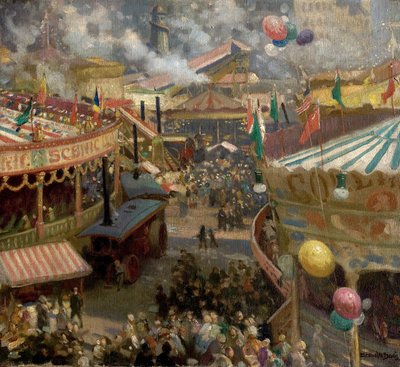 Nottinghamský husí veletrh od Noel Denholm Davis