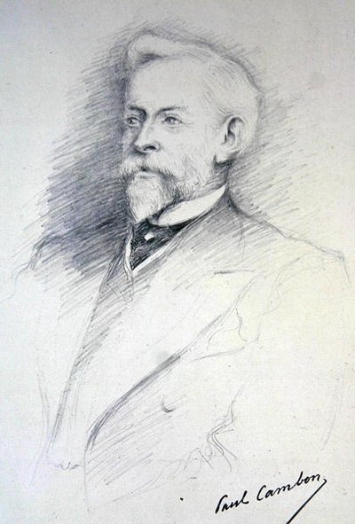 Paul Cambon, ilustrace z knihy o ‚Entente Cordiale‘ od Noel Dorville