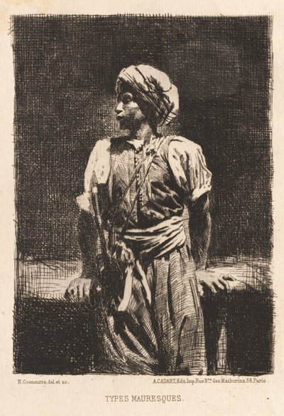 Maurské typy od Norbert Goeneutte