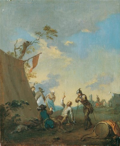 Vojáci v táboře od Norbert Grund