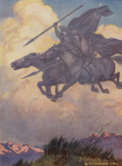 The Great Twin Brathren (barevné lito) od Norman Ault