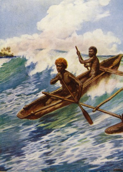 "Dug-Out" s výložníky (barevné lito) od Norman Hardy