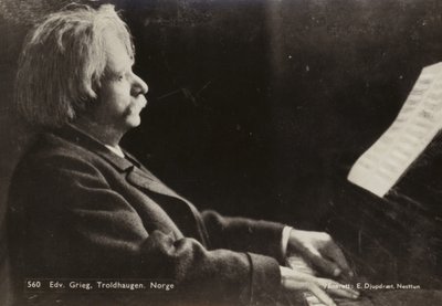 Edvarda Griega v Troldhaugen, Norsko od Norwegian Photographer