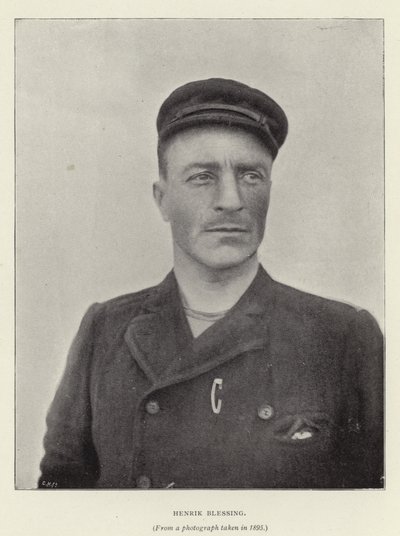 Henrik Blessing (černobílá fotografie) od Norwegian Photographer
