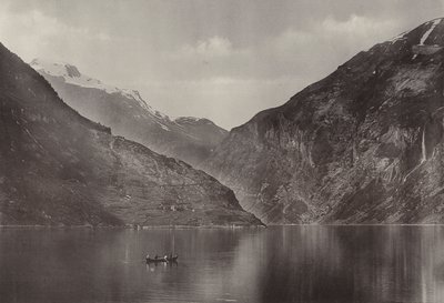 V Geirangerfjordu (černobílá fotografie) od Norwegian Photographer