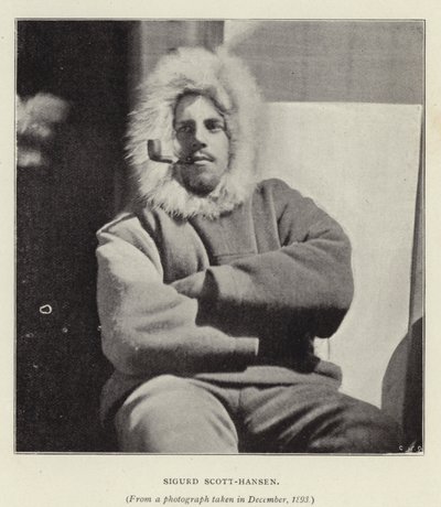 Sigurd Scott-Hansen (černobílá fotografie) od Norwegian Photographer