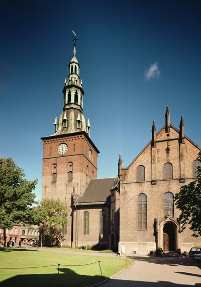 Pohled na katedrálu postavenou v letech 1697-99 od Norwegian School