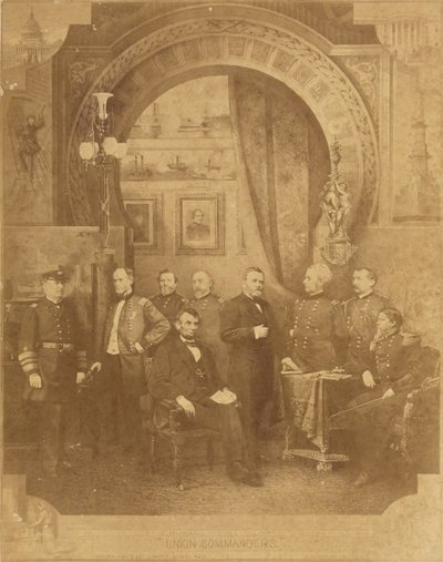 Velitelé Unie od Notman Photograph Company
