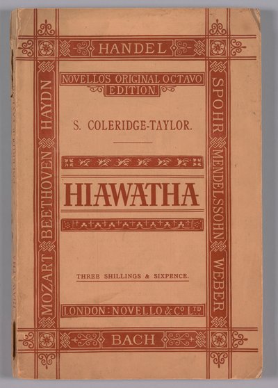 The Song of Hiawatha Op.30, 1900. od Novello and Company