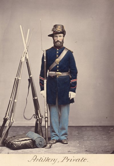 Dělostřelectvo, vojín od O.H. Willard