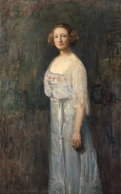 Herečka Johanne Dybwad (1867-1950) od Oda Krohg