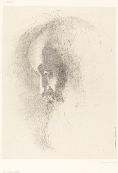 A La Vieillesse (Do stáří) od Odilon Redon