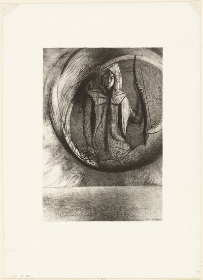 And Beyond, the Astral Idol, the Apotheosis, deska 2 ze 6 od Odilon Redon