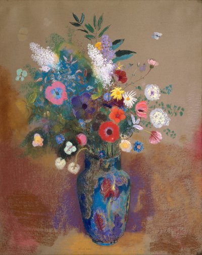 Kytice květin od Odilon Redon
