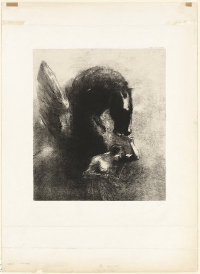 Zajatý Pegasus od Odilon Redon
