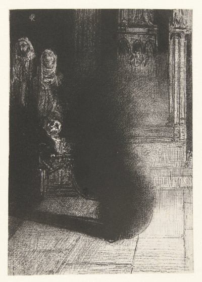 Od zwarte vlammen Černé pochodně od Odilon Redon