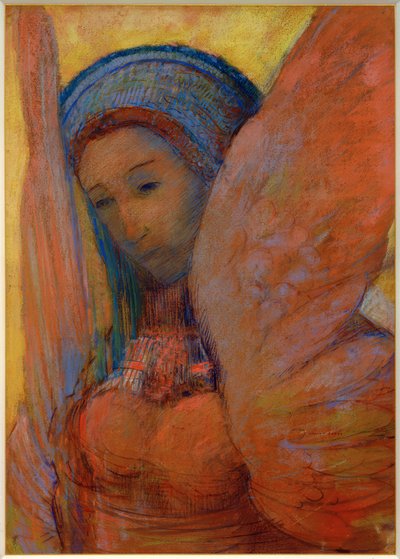 Die Lyra (Sfinga) od Odilon Redon