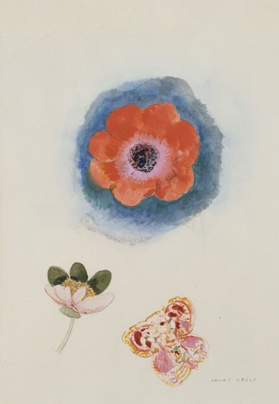 Blumenstudie od Odilon Redon