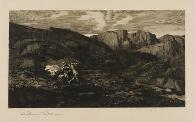 Strach od Odilon Redon