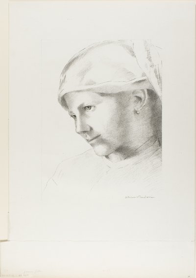 Dívka od Odilon Redon