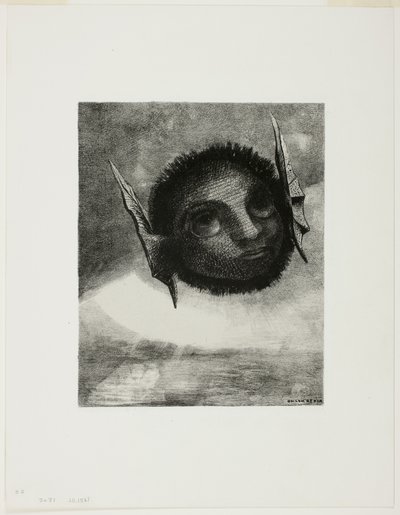 Gnome, deska šest z In Dreams od Odilon Redon