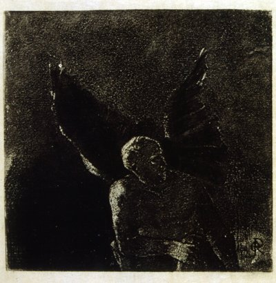 Ilustrace Odilona Redona k Baudelairovu dílu "Les Fleurs du Mal". 1891. od Odilon Redon