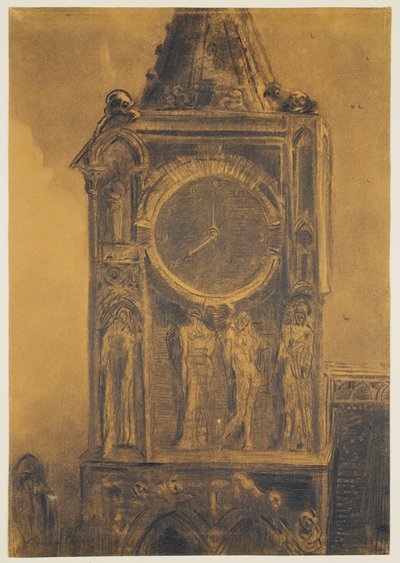 Die tiefe Glocke von Sainte-Gudule od Odilon Redon