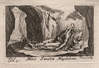 Penitents: Smrt Ste. Madeleine od Odilon Redon