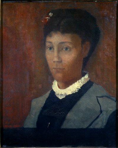 paní Odilonová od Odilon Redon