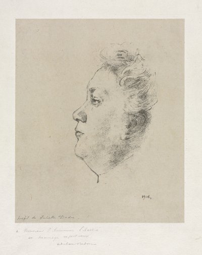 Slečna Juliette Dodu, 1904. od Odilon Redon