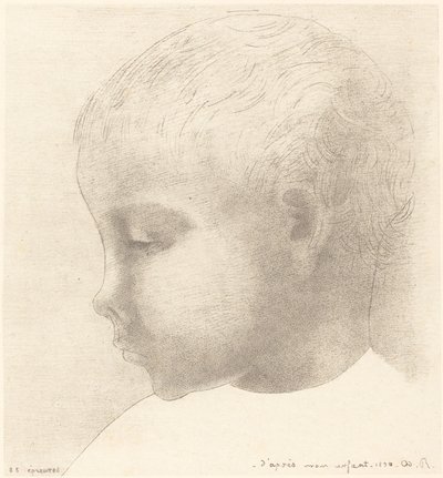 Mon Enfant (Moje dítě) od Odilon Redon