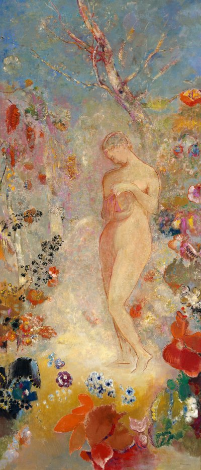 Pandora, kolem roku 1914 od Odilon Redon