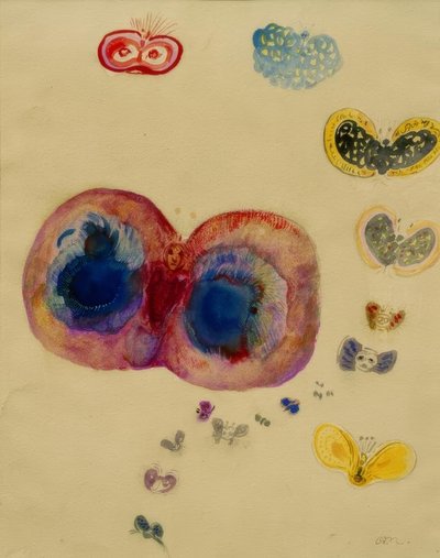 Motýli od Odilon Redon
