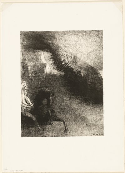 Pilgrim of the Sublunary World, deska 5 ze 6 od Odilon Redon