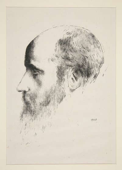 Portrét Édouarda Vuillarda od Odilon Redon