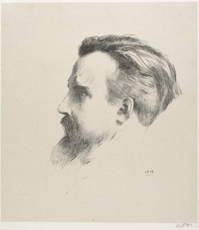 Portrét malíře Maurice Denise od Odilon Redon