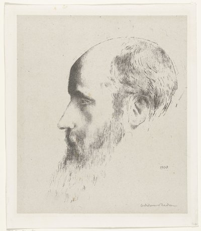 Portrét Edouarda Vuillarda od Odilon Redon
