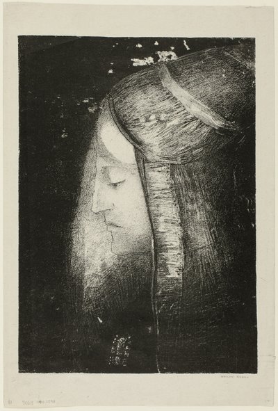 Profil světla od Odilon Redon