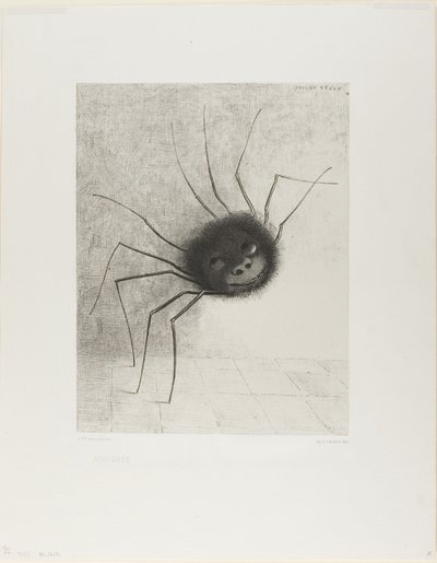 Pavouk od Odilon Redon