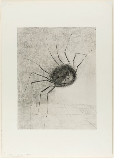 Pavouk od Odilon Redon
