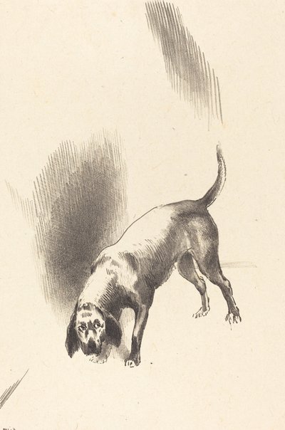 Pes od Odilon Redon