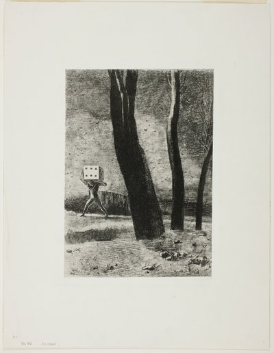 Gambler, deska pět z In Dreams od Odilon Redon