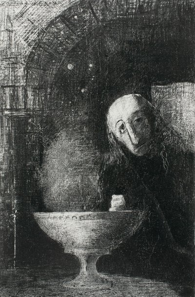 The Infinite Search, from Night od Odilon Redon