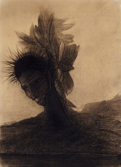 Mužský strom od Odilon Redon