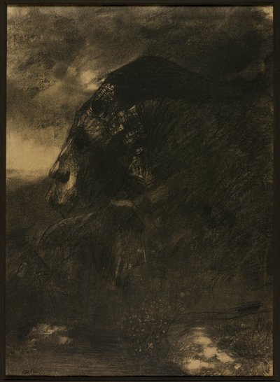 Sfinga od Odilon Redon