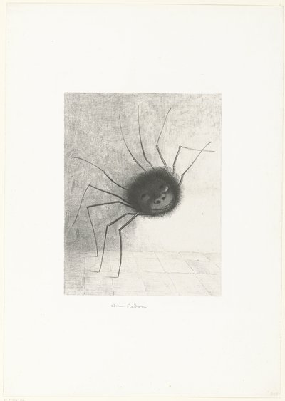 Pavouk od Odilon Redon