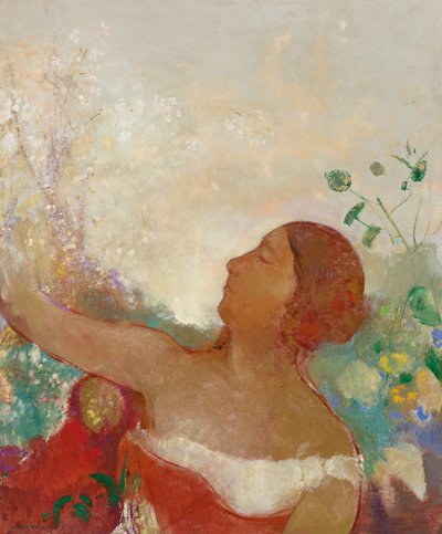 Předurčené dítě, Ofélie od Odilon Redon