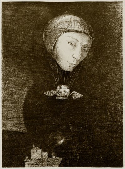 Smutné stoupání od Odilon Redon